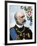 First World War: “” Portrait of Admiral Tommaso Di Savoia-Genova, Duke of Genes (1854-1931) and Lie-Tancredi Scarpelli-Framed Giclee Print