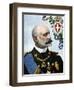 First World War: “” Portrait of Admiral Tommaso Di Savoia-Genova, Duke of Genes (1854-1931) and Lie-Tancredi Scarpelli-Framed Giclee Print