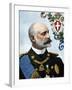 First World War: “” Portrait of Admiral Tommaso Di Savoia-Genova, Duke of Genes (1854-1931) and Lie-Tancredi Scarpelli-Framed Giclee Print