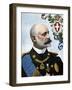 First World War: “” Portrait of Admiral Tommaso Di Savoia-Genova, Duke of Genes (1854-1931) and Lie-Tancredi Scarpelli-Framed Giclee Print