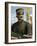 First World War: Portrait of General Armando Diaz (1861-1928) Chief of Staff of the Italian Army” (-Tancredi Scarpelli-Framed Giclee Print