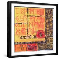 First Writings-Sabira Manek-Framed Giclee Print