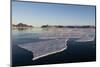 First Year Sea Ice in Kong Oscar Fjord, Northeast Greenland, Polar Regions-Michael Nolan-Mounted Photographic Print