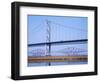 Firth of Forth Bridges, 1964 Road Suspension Bridge, 1890 Rail Bridge, Scotland, UK-Anthony Waltham-Framed Photographic Print