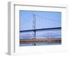 Firth of Forth Bridges, 1964 Road Suspension Bridge, 1890 Rail Bridge, Scotland, UK-Anthony Waltham-Framed Photographic Print