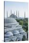 Firuz Aga Mosque and Sultan Ahamet Camii (Blue Mosque)-Guido Cozzi-Stretched Canvas