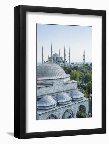 Firuz Aga Mosque and Sultan Ahamet Camii (Blue Mosque)-Guido Cozzi-Framed Photographic Print