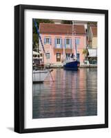 Fiscardo Harbour, Kefalonia, Ionian Islands, Greek Islands, Greece, Europe-Mark Banks-Framed Photographic Print