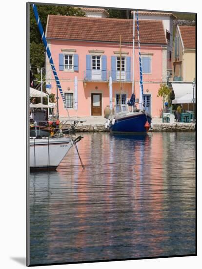 Fiscardo Harbour, Kefalonia, Ionian Islands, Greek Islands, Greece, Europe-Mark Banks-Mounted Photographic Print