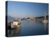 Fiscardo Harbour, Kefalonia, Ionian Islands, Greek Islands, Greece, Europe-Mark Banks-Stretched Canvas