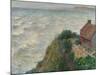 Fischerhaus in Petit Ailly (Maison de pêcheur au Petit Ailly). 1882-Claude Monet-Mounted Giclee Print