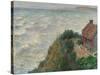 Fischerhaus in Petit Ailly (Maison de pêcheur au Petit Ailly). 1882-Claude Monet-Stretched Canvas