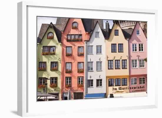 Fischmarkt in the Old Part of Cologne, North Rhine-Westphalia, Germany, Europe-Julian Elliott-Framed Photographic Print