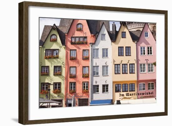 Fischmarkt in the Old Part of Cologne, North Rhine-Westphalia, Germany, Europe-Julian Elliott-Framed Photographic Print