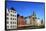 Fischmarkt Square with Church of Gross St. Martin, Cologne, North Rhine-Westphalia, Germany, Europe-Hans-Peter Merten-Framed Stretched Canvas