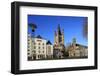 Fischmarkt Square with Church of Gross St. Martin, Cologne, North Rhine-Westphalia, Germany, Europe-Hans-Peter Merten-Framed Photographic Print