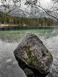 Lake Hintersee with Alps in Background, Berchtesgaden, Bavaria, Germany-fisfra-Photographic Print