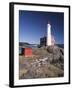 Fisgard Lighthouse, Fort Rodd, Victoria, British Columbia, Canada-Walter Bibikow-Framed Premium Photographic Print