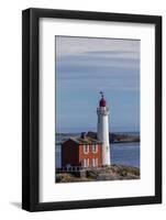 Fisgard Lighthouse in Victoria, British Columbia, Canada-Chuck Haney-Framed Photographic Print