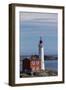 Fisgard Lighthouse in Victoria, British Columbia, Canada-Chuck Haney-Framed Photographic Print