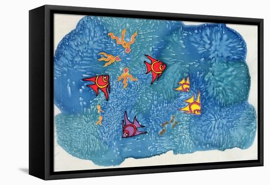 Fish, 1999-Alexandra Cowan-Framed Stretched Canvas