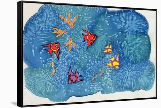 Fish, 1999-Alexandra Cowan-Framed Stretched Canvas