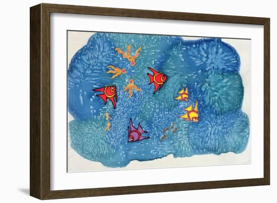 Fish, 1999-Alexandra Cowan-Framed Giclee Print