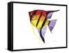 Fish 4 Red-Yellow-Olga And Alexey Drozdov-Framed Stretched Canvas