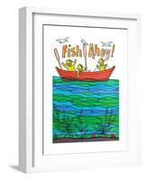 Fish Ahoy! - Jack & Jill-Fred Orfe-Framed Giclee Print