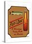 Fish and Beer-Mark Frost-Stretched Canvas