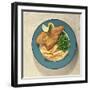 Fish and Chips, Traditional British Dish-Sheila Terry-Framed Photographic Print