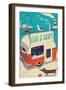 Fish and Chips-Rocket 68-Framed Giclee Print