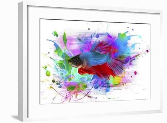 Fish and colors-Ata Alishahi-Framed Giclee Print