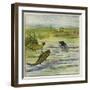 Fish and Fly-Ernest Henry Griset-Framed Giclee Print