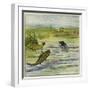 Fish and Fly-Ernest Henry Griset-Framed Giclee Print