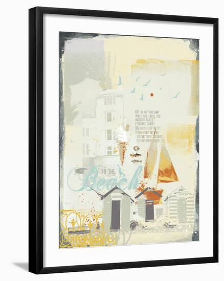 Fish and Ships III-Ken Hurd-Framed Giclee Print