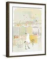 Fish and Ships IV-Ken Hurd-Framed Giclee Print