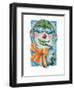 Fish and Veggie Face Pan-Renate Holzner-Framed Premium Giclee Print