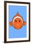 Fish - Animaru Cartoon Animal Print-Animaru-Framed Giclee Print