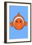 Fish - Animaru Cartoon Animal Print-Animaru-Framed Giclee Print