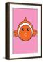 Fish - Animaru Cartoon Animal Print-Animaru-Framed Giclee Print