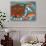 Fish Are Jumping 1 Choc-Stephen Huneck-Stretched Canvas displayed on a wall