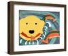 Fish Are Jumping 1 Yellow-Stephen Huneck-Framed Giclee Print