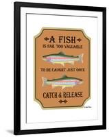 Fish are Too Valuable-Mark Frost-Framed Giclee Print