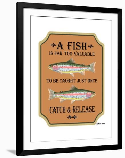 Fish are Too Valuable-Mark Frost-Framed Giclee Print