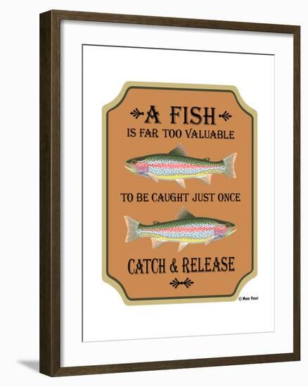 Fish are Too Valuable-Mark Frost-Framed Giclee Print