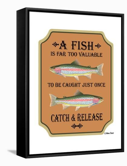 Fish are Too Valuable-Mark Frost-Framed Stretched Canvas