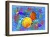 Fish Art 4-Ata Alishahi-Framed Giclee Print