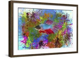 Fish Art 5-Ata Alishahi-Framed Giclee Print