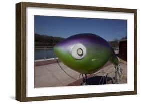 Fish Art Along The River Walk In Montgomery, Alabama-Carol Highsmith-Framed Art Print